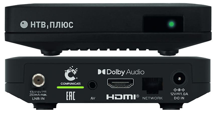 Спутниковый ресивер NTV‑PLUS HD J4 с кодировкой CTI