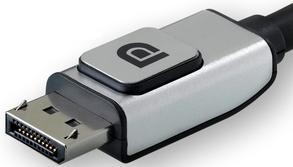 DisplayPort с фиксацией