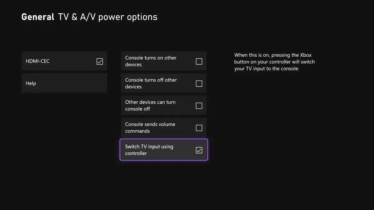 Некоторые устройства поддерживают настраиваемые функции HDMI CEC