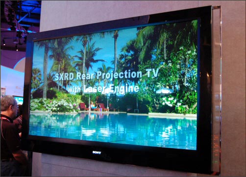 Прототип лазерного телевизора Sony